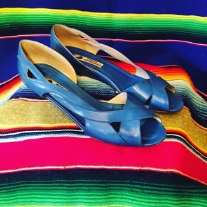 Vintage Italian leather flats size 8.5